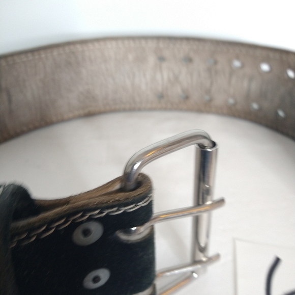 Schiek Sport Leather Competition Power Lifting Belt Weightlifting Gym - Picture 5 of 5